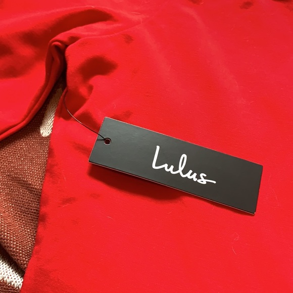 Marseille Red OffShoulder Longsleeve Bodycon Dress - Picture 12 of 12